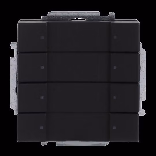 pulsante a 4 vie con accoppiatore bus - Sensore a sfioramento KNX 4x 6127/01-885