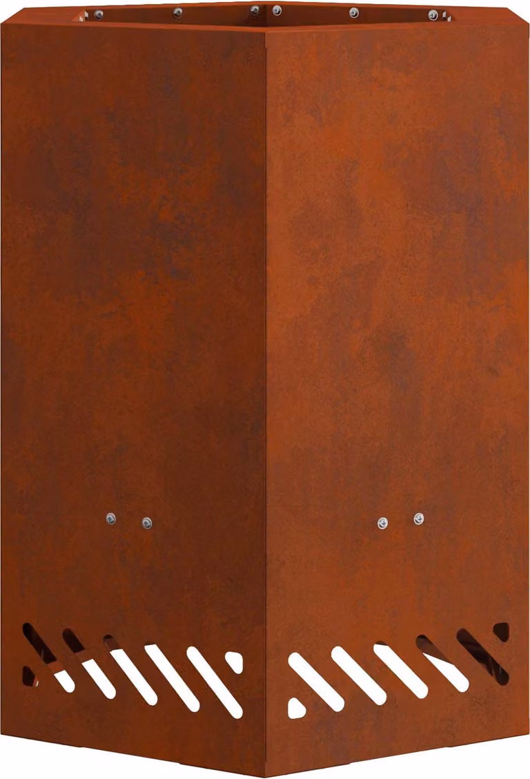 Focolare Senza Fumi Marrone 38 x 38 x 51 cm