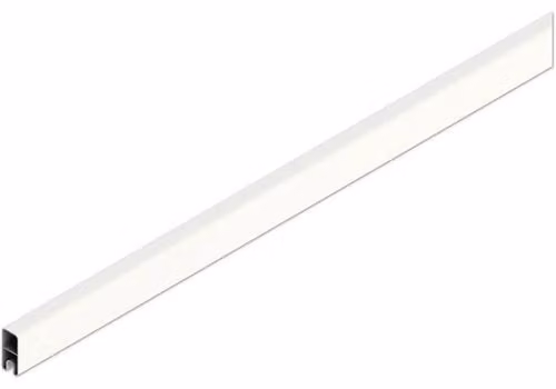 OSMO ALU-Fence Profilo terminale 184 x 1,9 x 4,1 cm Bianco