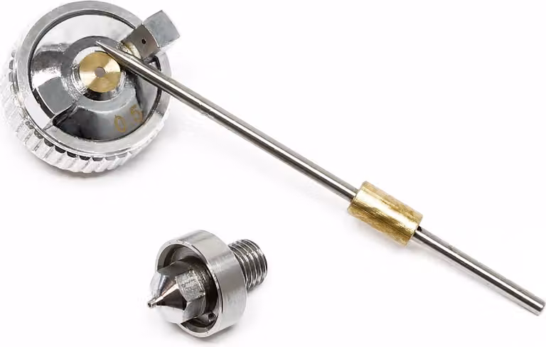 Set di ugelli di ricambio Wiltec da 3 pezzi 0,5 mm per pistola HVLP H2000 o H2000P, accessori per pistole a spruzzo
