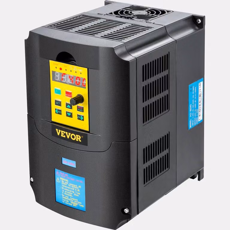 Convertitore di frequenza variabile, ingresso CA 220 V Convertitore inverter CNC a frequenza variabile da 4 kW, VFD 5,5 HP Ingresso monofase o trifase, uscita trifase, convertitore inverter CNC per il controllo della velocità del motore