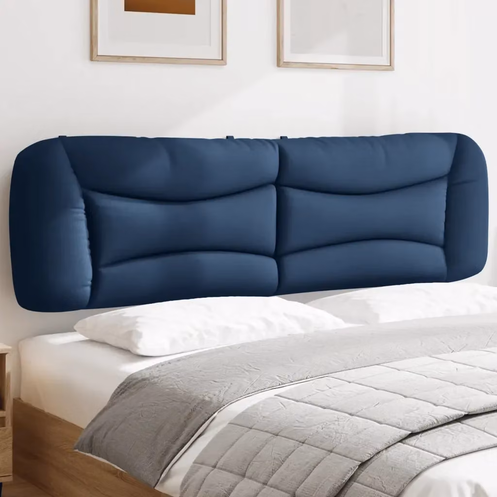 Cuscino Testiera Hvar Blu in Tessuto 180 cm – 2