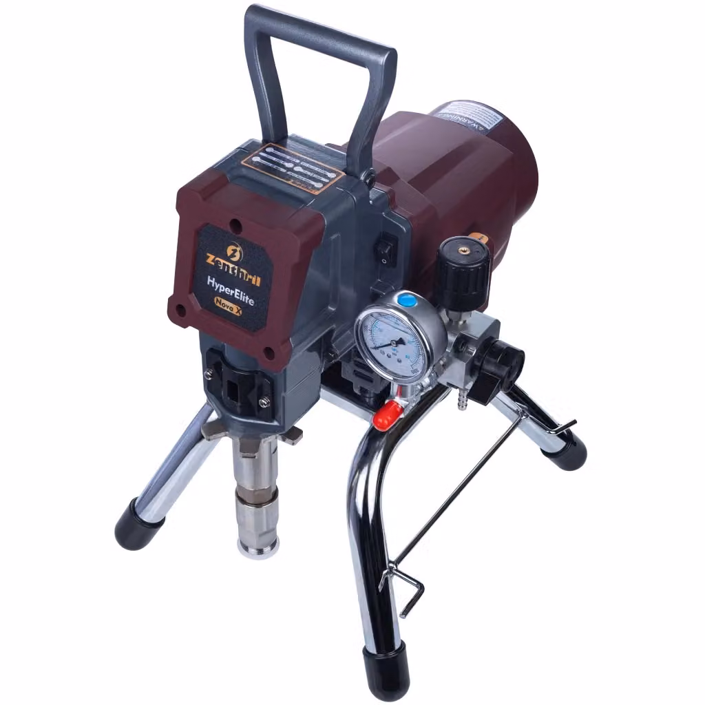 Pompa a Pistone Airless Zenthril Nova X da 1200W per Verniciatura Professionale di Pareti, Lacche e Legno, Multicolore – 2