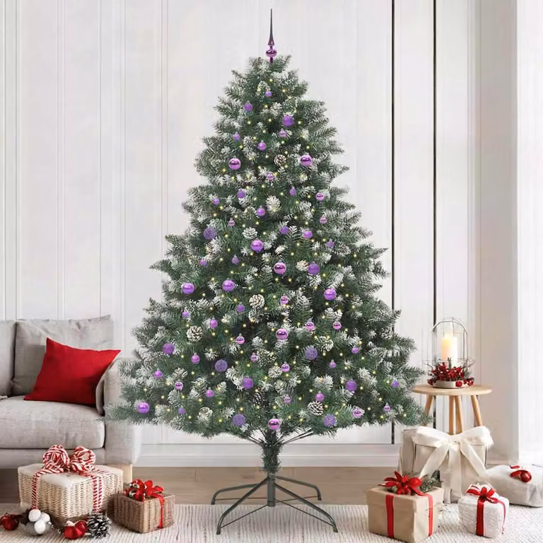 Maison Exclusive - Albero di Natale artificiale, verde, 240 cm