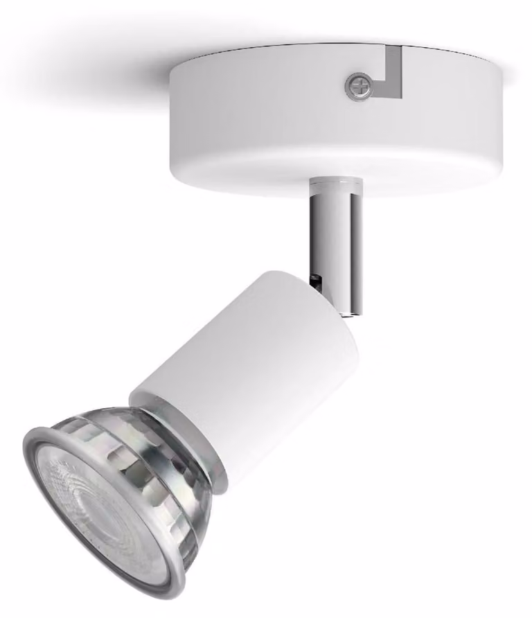 Philips Faretto da soffitto/parete Limbali, Faretti, GU10, 1 lampadina, LED, 220-240 V, Bianco