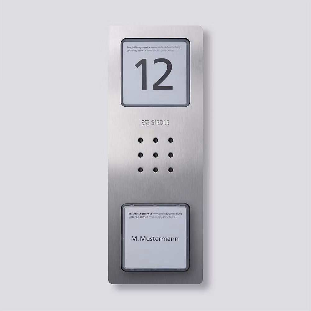 SIEDLE CA 850-1 E Audio-Türstation Compact Edelstahl (210008733-00)
