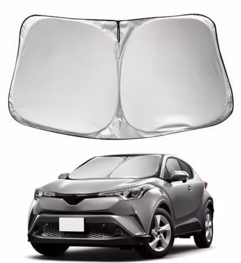 Parasole per parabrezza per Toyota C-HR dal 2016 al 2025 | Protezione dai raggi UV, raffreddamento