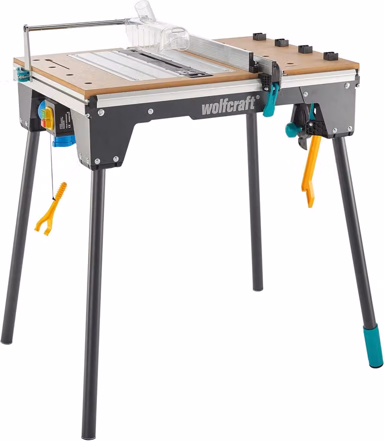 Tavolo multifunzione 4-in-1 per sega circolare, sega a nastro e banco da lavoro, peso: 17 kg