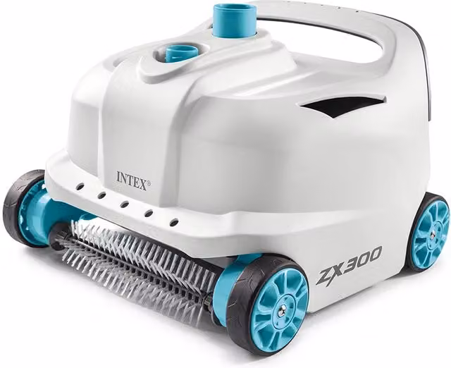 Robottino Intex per la pulizia automatica di fondo e pareti, colore bianco