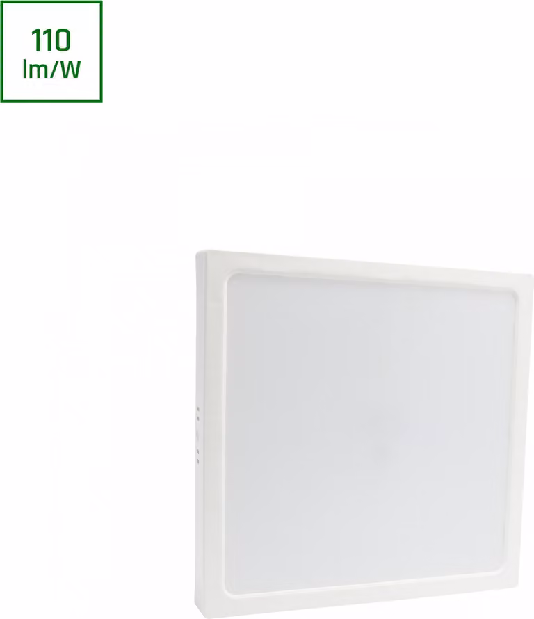 Spectrum LED Panel Algine 24W quadrato bianco 2650lm plafoniera IP20 bianco neutro 4000K