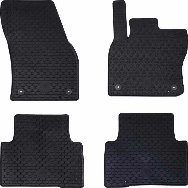 Tappetino per Auto 4 pcs Nero adatto per VW TIGUAN 2016-2023