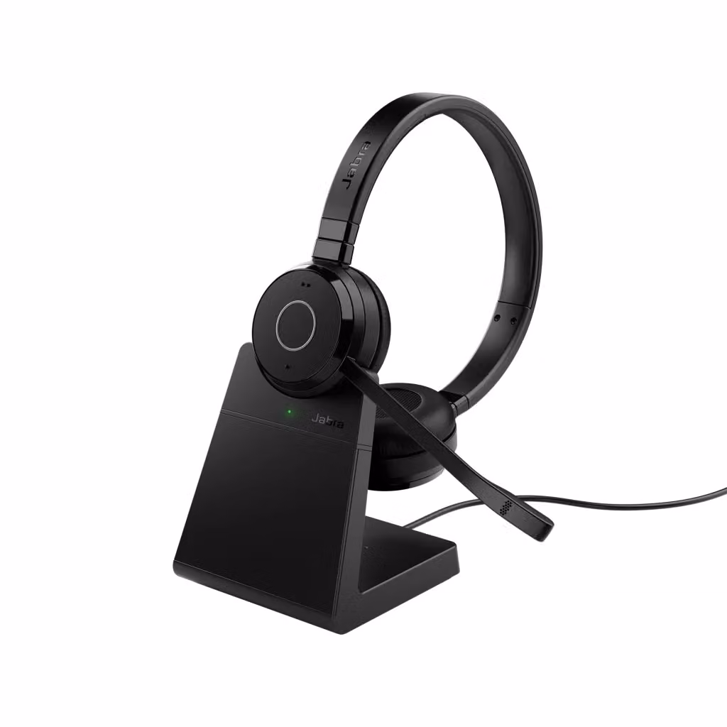 Auricolare Jabra Evolve 65 On-Ear Bluetooth e USB Nero – 2