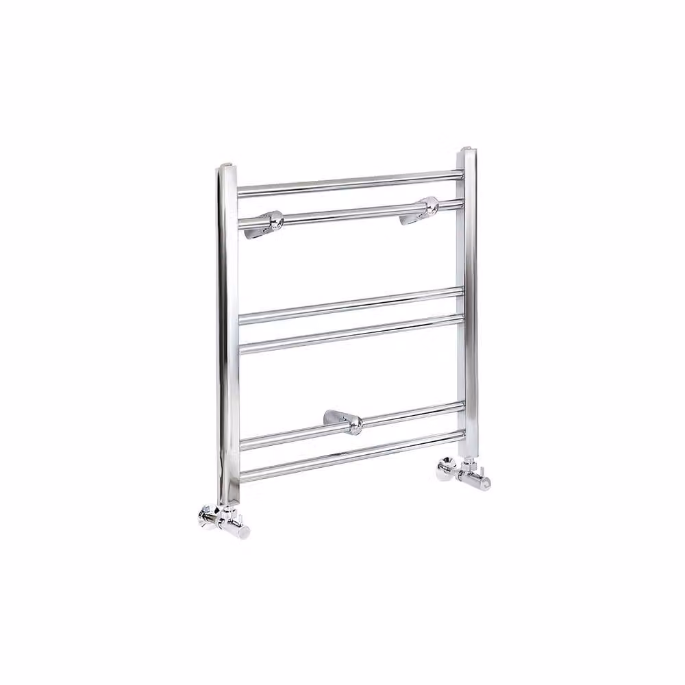 Scaldasalviette di Design Cromato - Termoarredo Bagno Piatto - 600 x 400mm - 110W - Kent
