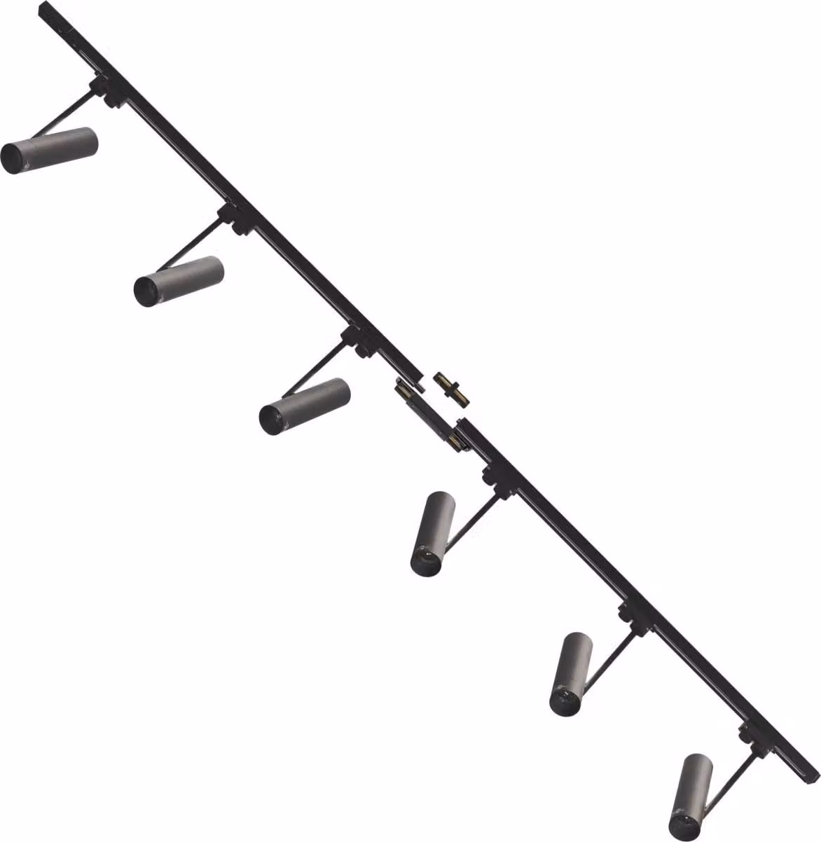 Kit binario nero dritto 2m con faretti monofase 3026 Zuma Line