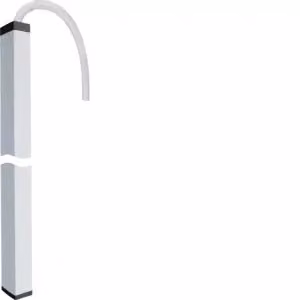 Colonna Hager DA a 2 vie con tubo flessibile DA200, lunghezza 2 m, codice DAF28020009016