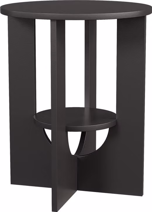 Tavolino da salotto Vicco Vareo Nero 40 x 40 cm, Model 57911