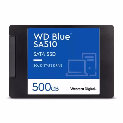 SSD Western Digital SA510 da 500 GB 2,5 pollici SATA3 Blue WDS500G3B0A – 2