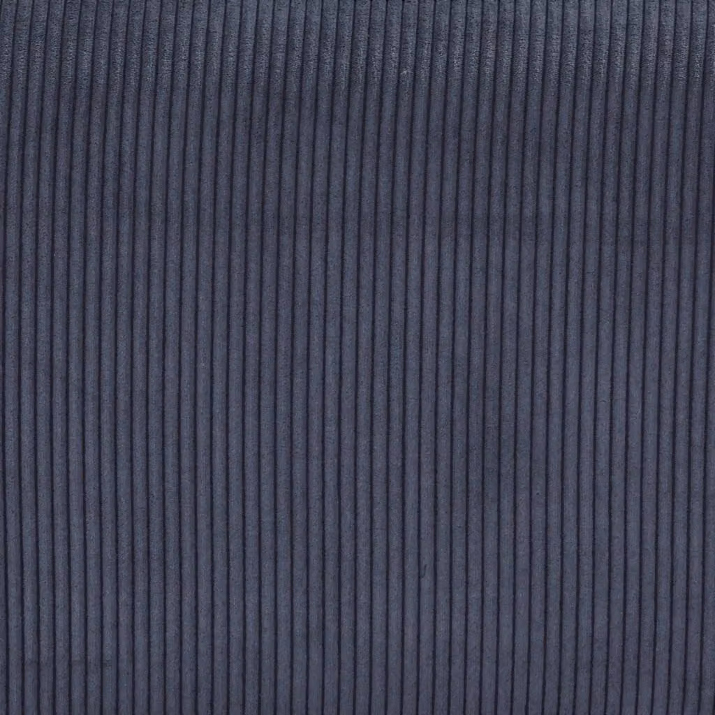 Poltrona letto convertibile SWEEEK in velluto a coste blu scuro con struttura in metallo – 2