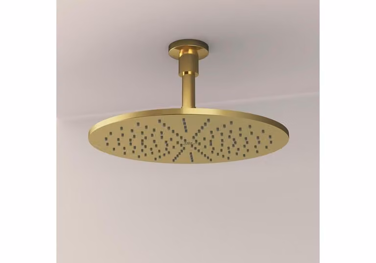 Soffione Ideal Standard Idealrain Atelier rotondo 300mm A5803A2 Oro spazzolato
