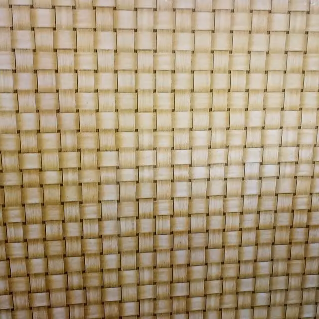 Pellicola decorativa adesiva Plastiwood Bambu Strips colore marrone e beige L: 122 cm, P: 1000 cm