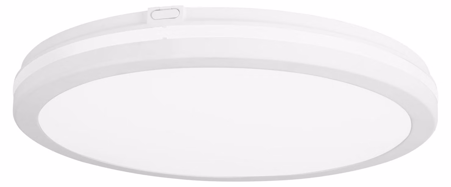 Forlight - Plafona a LED Scal, Ø300 mm, 14,4 W, 3000 K - 4000 K - 6000 K, 2160 lm, IP54, CRI > 80, bianco, per esterni, a risparmio energetico, facile da montare, design moderno