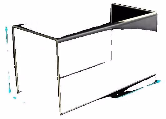 Espositori, materiale acrilico, utilizzo versatile, 24X12X12cm, 24X12X12cm