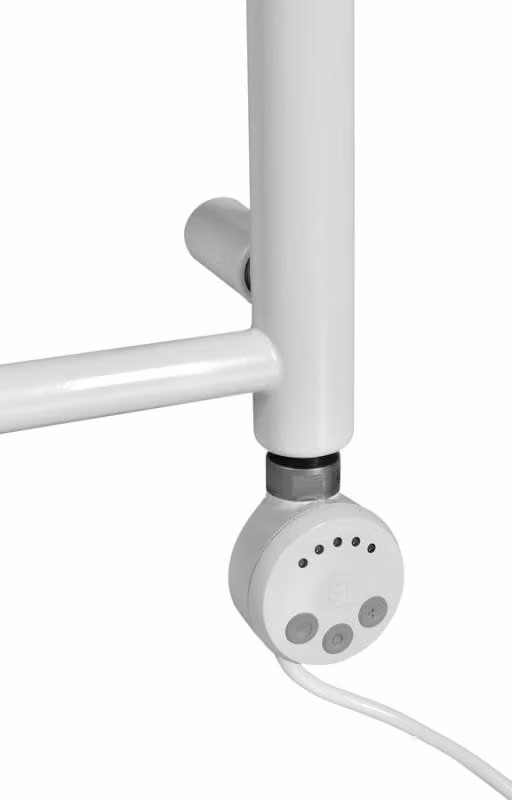Cartuccia elettrica Aqualine con termostato, 800 W, bianco opaco