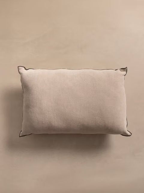 Cuscino Over Kenay Home colore taupe, forma rettangolare, L/P/H: 40 x 40 x 40 cm