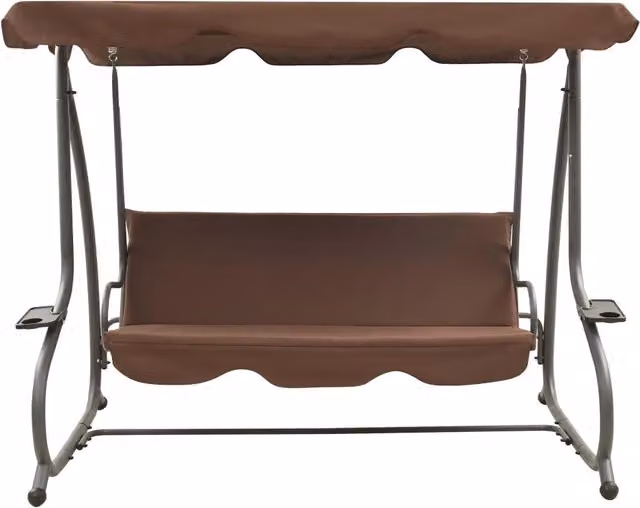 Panchina a Dondolo da Giardino | Panca da Giardino con Baldacchino Caff¨¨
