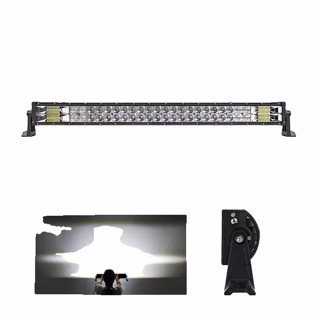 Striscia luminosa a LED, design curvo, alta potenza di uscita, 32straight senza cavo