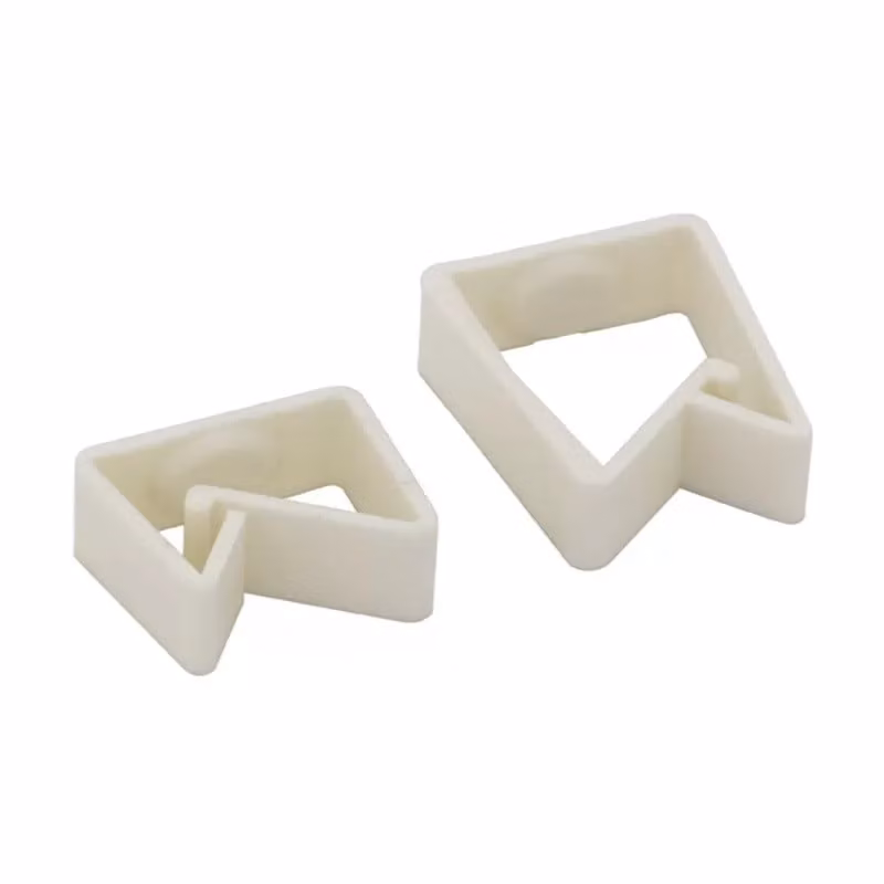 Supporti per cavi ABN per guida di montaggio e supporti multimediali, 210 mm x 60 mm (L x A), (10 pezzi), per armadi con profondità minima di 210 mm FKH60N10