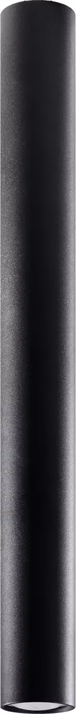 Lampada a soffitto LAGOS 60 nero 1xGU10 10W acciaio 60x6x6cm Sollux Lighting