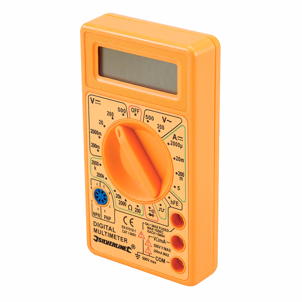 Multimetro digitale Silverline AC e DC