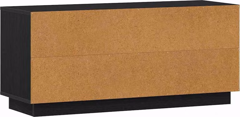 Mobile TV Rovere Nero 102 x 35 x 45 cm Legno multistrato