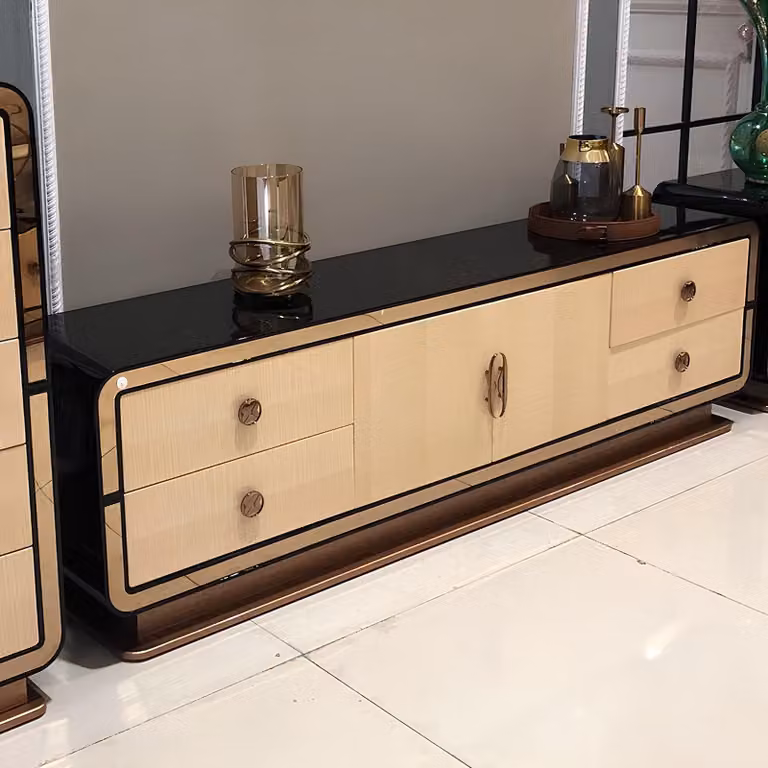 Kommode Design Kommoden Kommoden Schränk Schrank Sideboard Hoch Hochglanz Regal
