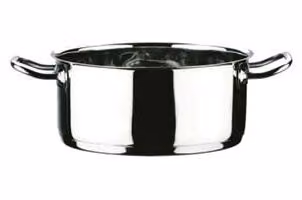 Casseruola 2 Manici In Acciaio Inox 18/10 - cm.20