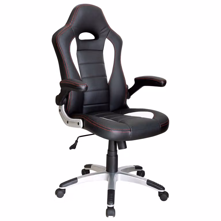 Sedia da ufficio RACER nero/bianco