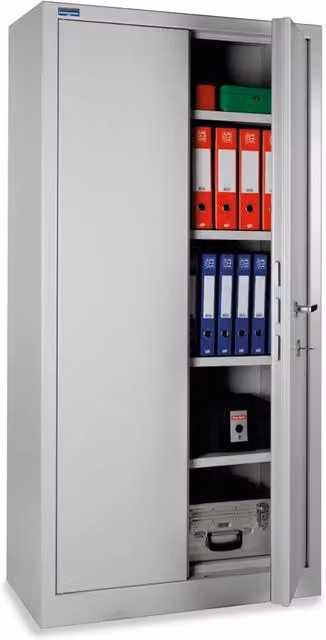 Armadio Blindato Technomax AE/195KC in Acciaio Grigio con Chiave e Combinazione Meccanica
