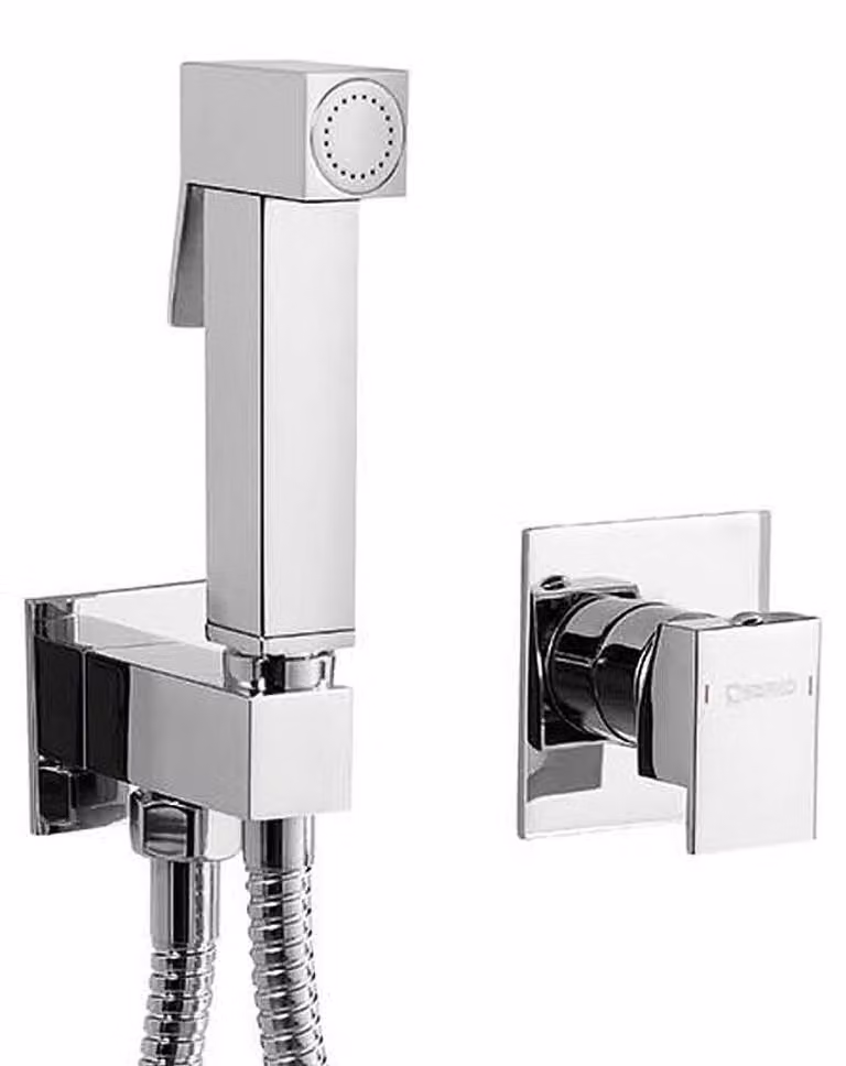Miscelatore da incasso LATUS con doccetta WC, cromo