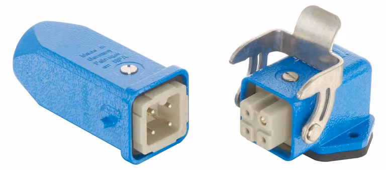 HARTING Han EX Set completo 3A Scatola da incasso angolata e scatola da incasso diritta, 1xM20 - 1 pezzo
