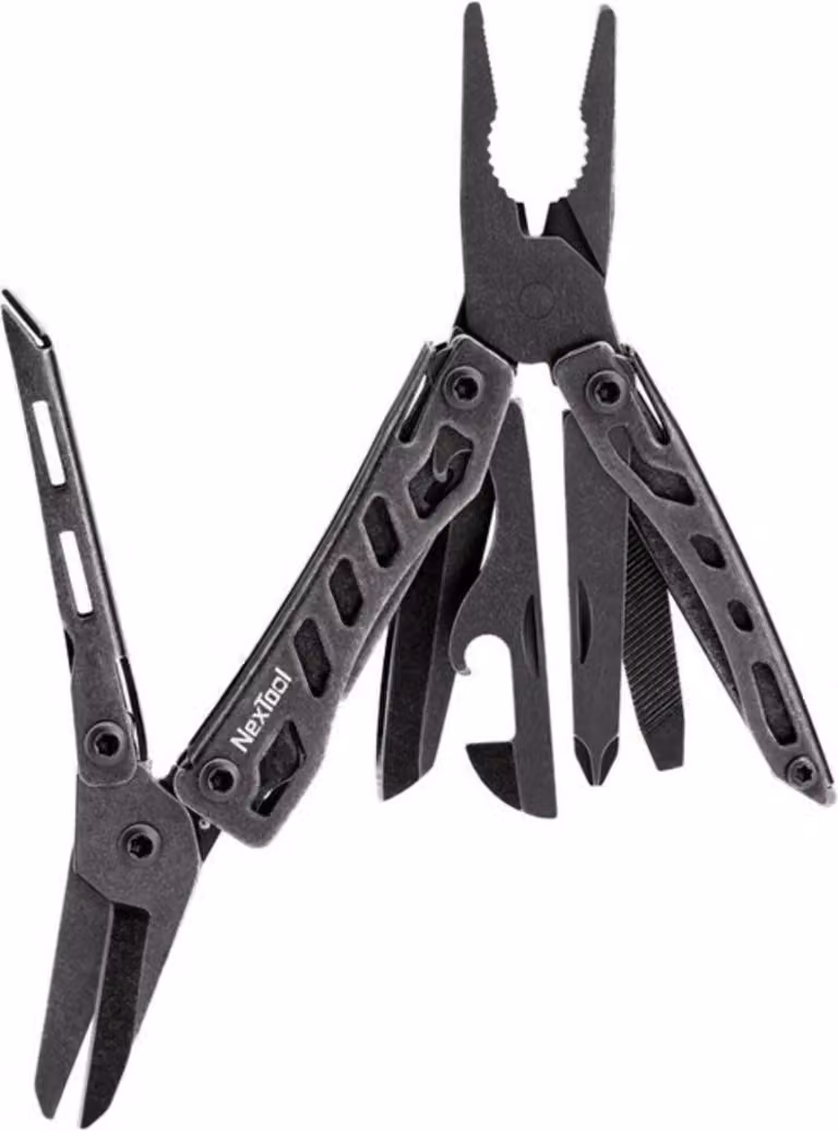 NexTool Mini FLAGSHIP NE20122 10-in-1 multitool. black