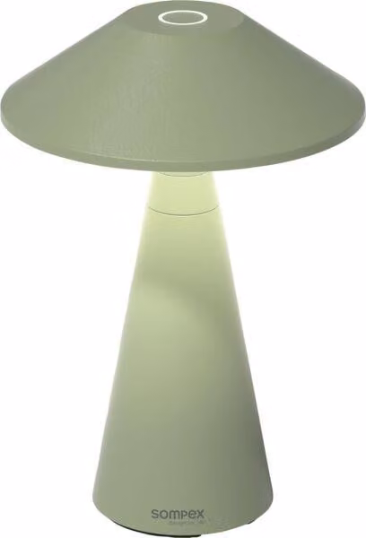 Lampada da tavolo SOMPEX Move, altezza: 310 mm, alluminio verde