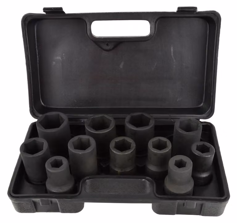 Set bussole esagonali a impatto 1" ,17-41 mm, 11 pezzi Gebo Tools