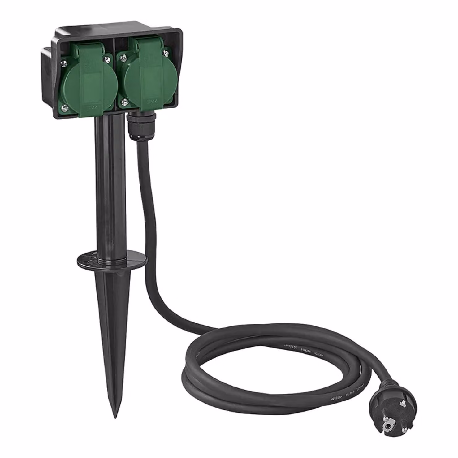 Presa da giardino Schuko 2 vie 2M 3x2,5mm²