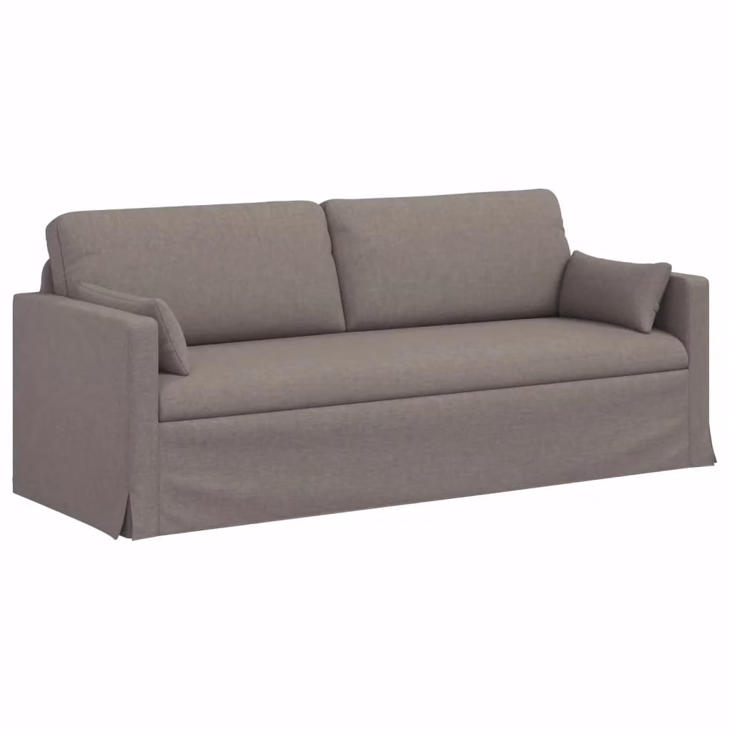 Divano Talpa vidaXL in tessuto con coperture rimovibili, L: 198 cm, P: 78 cm, H: 80 cm – 2
