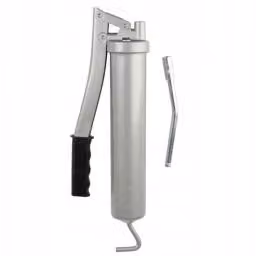Ingrassatore a leva PRESSOL completo di tubo portaugelli e boccaglio idraulico