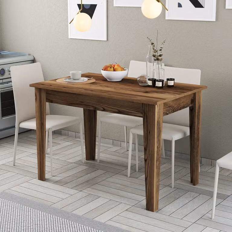 Skye Decor, Kiev 507 - Noce, Tavoli, Tavoli da cucina, Noce, 110 x 75 x 72 cm