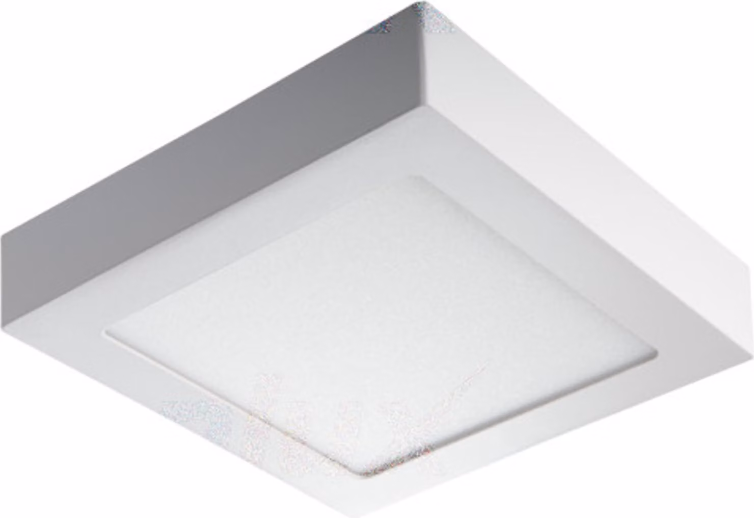 Plafoniera LED quadrata KANTI bianca 12W, luce bianca neutra 780 lm, plastica, dimensioni: 4x17x17 cm, IP20, Kanlux