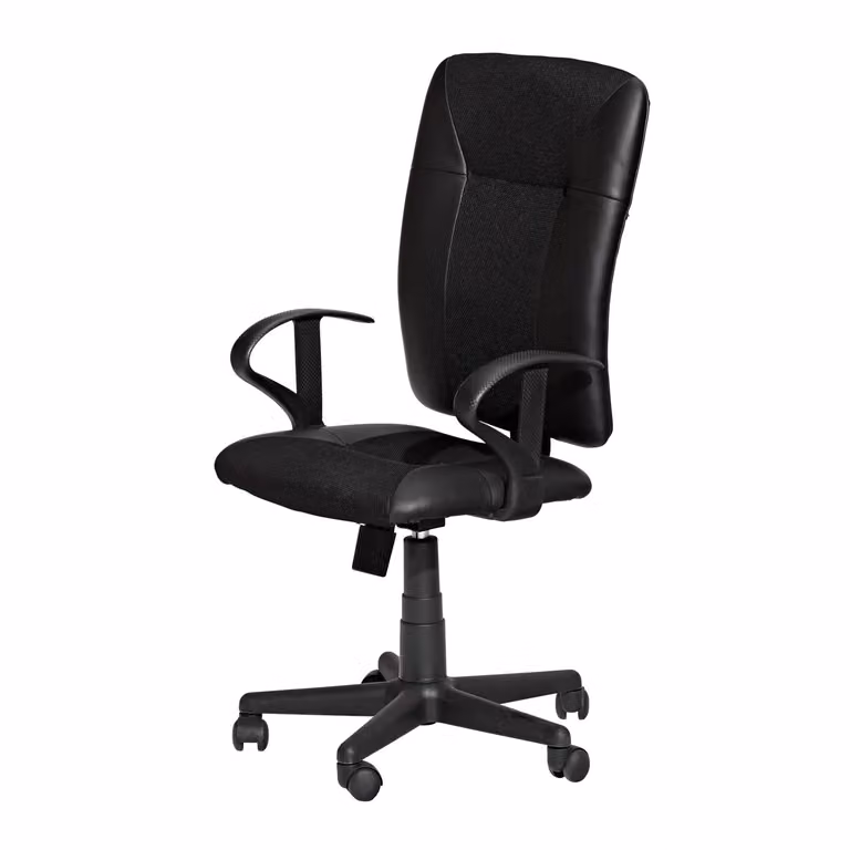 Poltrona da ufficio KING nero K85