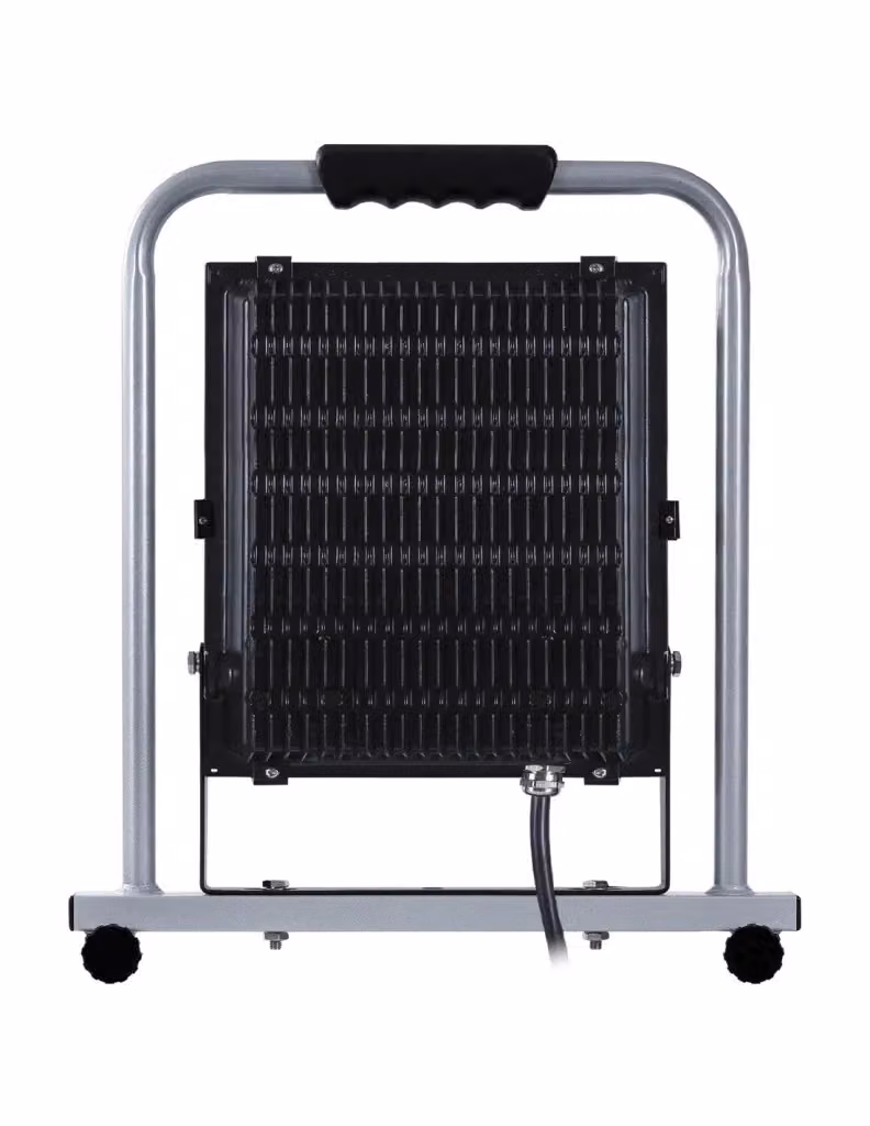 Proiettore LED WERKU da 100W regolabile in metallo bianco per giardino – 2